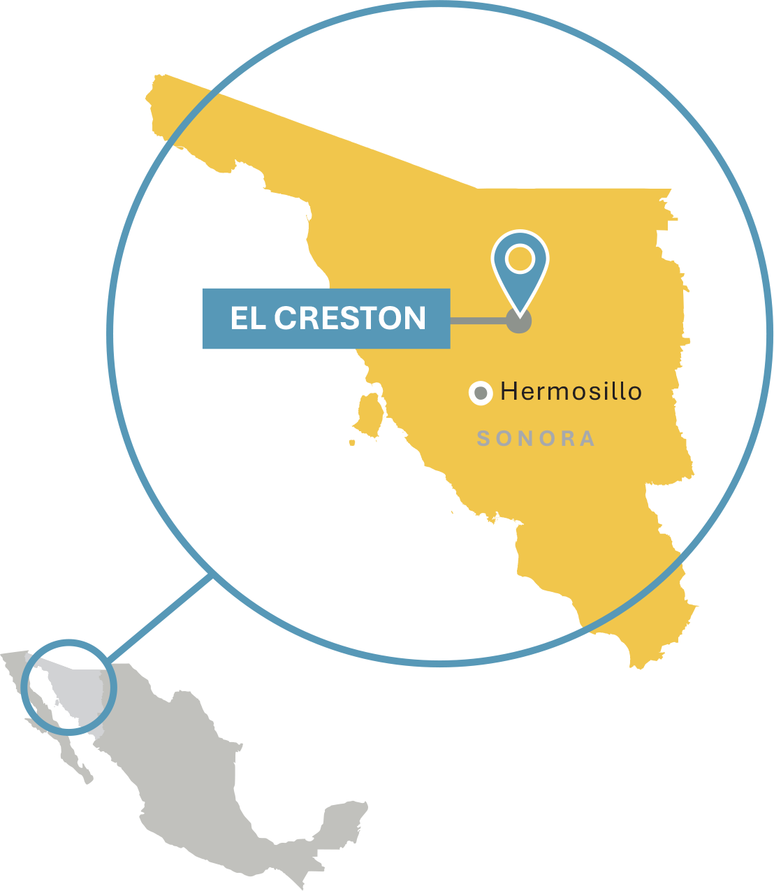 El Crestonmap